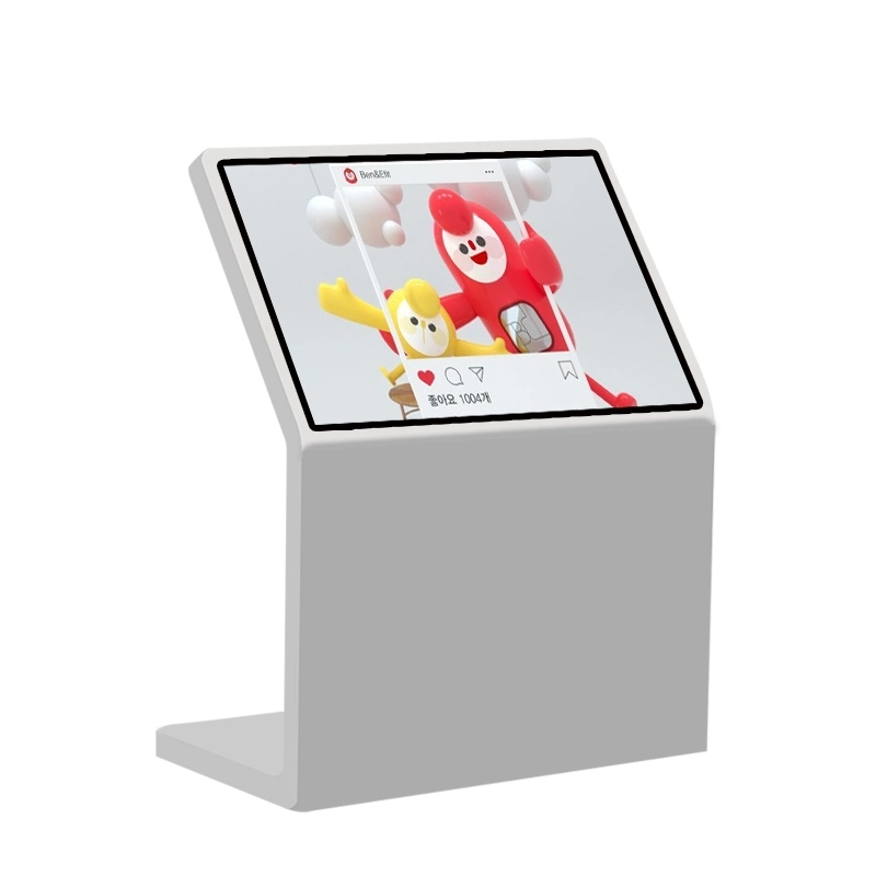 L-Type Self Service Terminal Interactive Wayfinding Info Kiosk With Metal Board Supplier