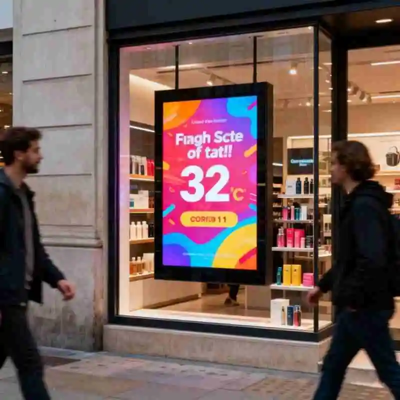 How to Choose 55" & 65" Digital Signage Display Sizes for Advertising | Qtenboard