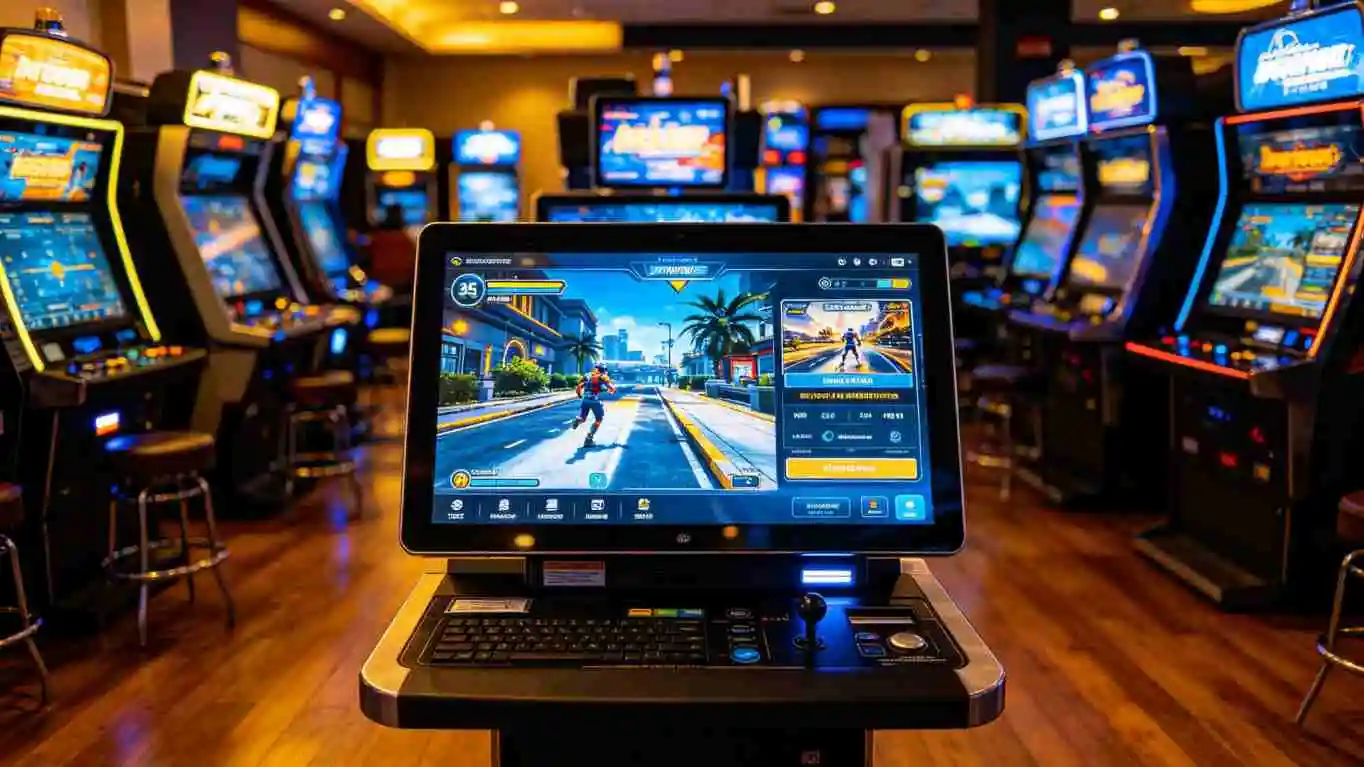 Touch Display for Casino Slot Game Cabinets