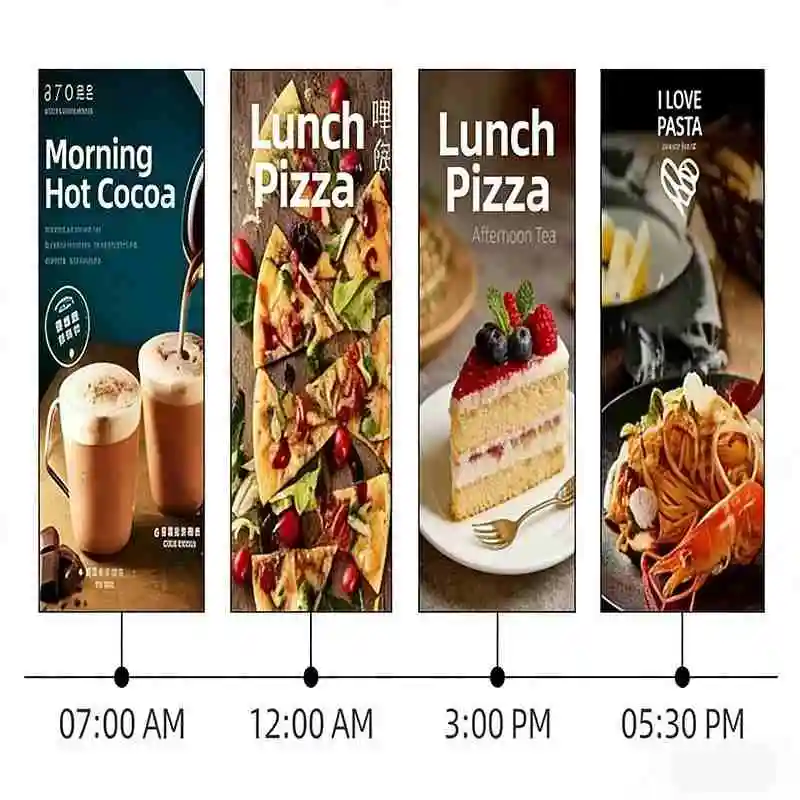 Digital Menu Board Day part Menu Scheduling