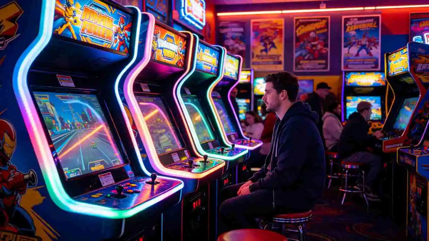 Capacitive Touch Display for Arcade Amusement Game Machines