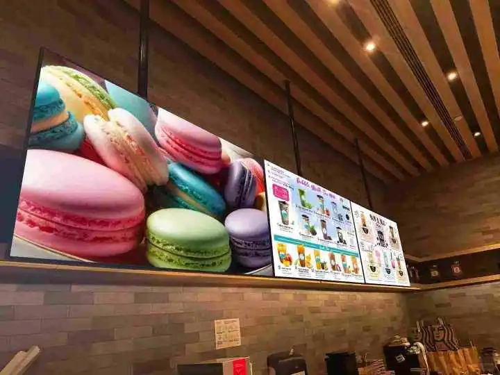 Qtenboard Digital Signage for chain restaurants