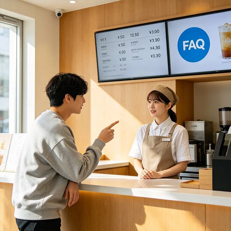 Qtenboard Digital Menu Board with Diversified Installation Methods for Restaurants