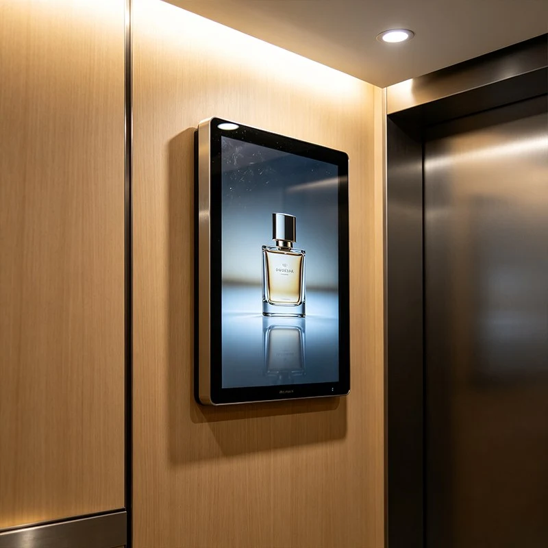 How to Install an Elevator Video Screen for Advertising