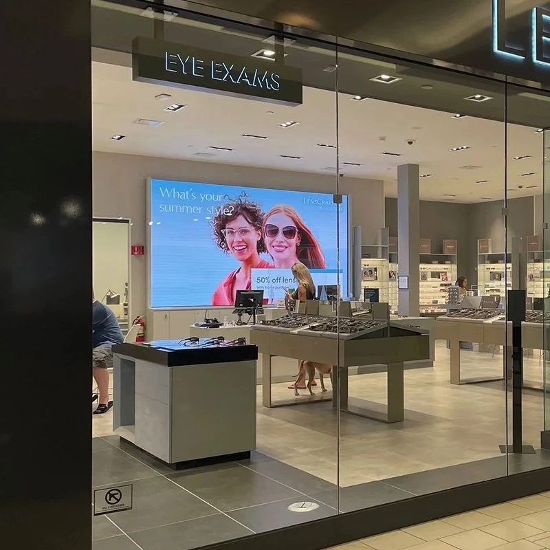 Qtenboard Outdoor Vertical Digital Signage for showcase dynamic promotions