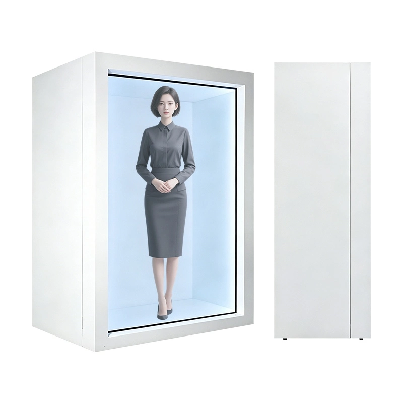 Smart Transparent Display Cabinet for Retail