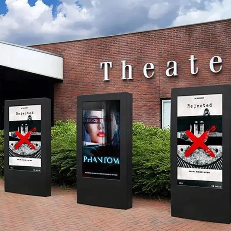 Outdoor advertising machine of the theater