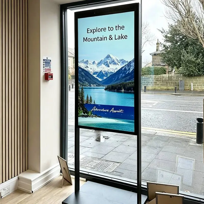 Qtenboard digital signage for storefront displays