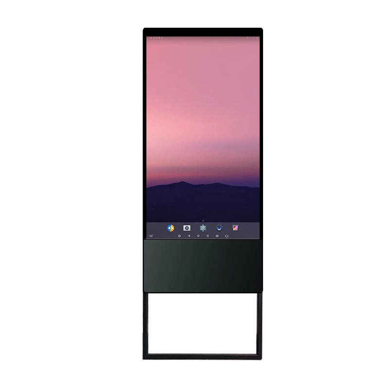 Vertical wall mounted smart fitness mirror product