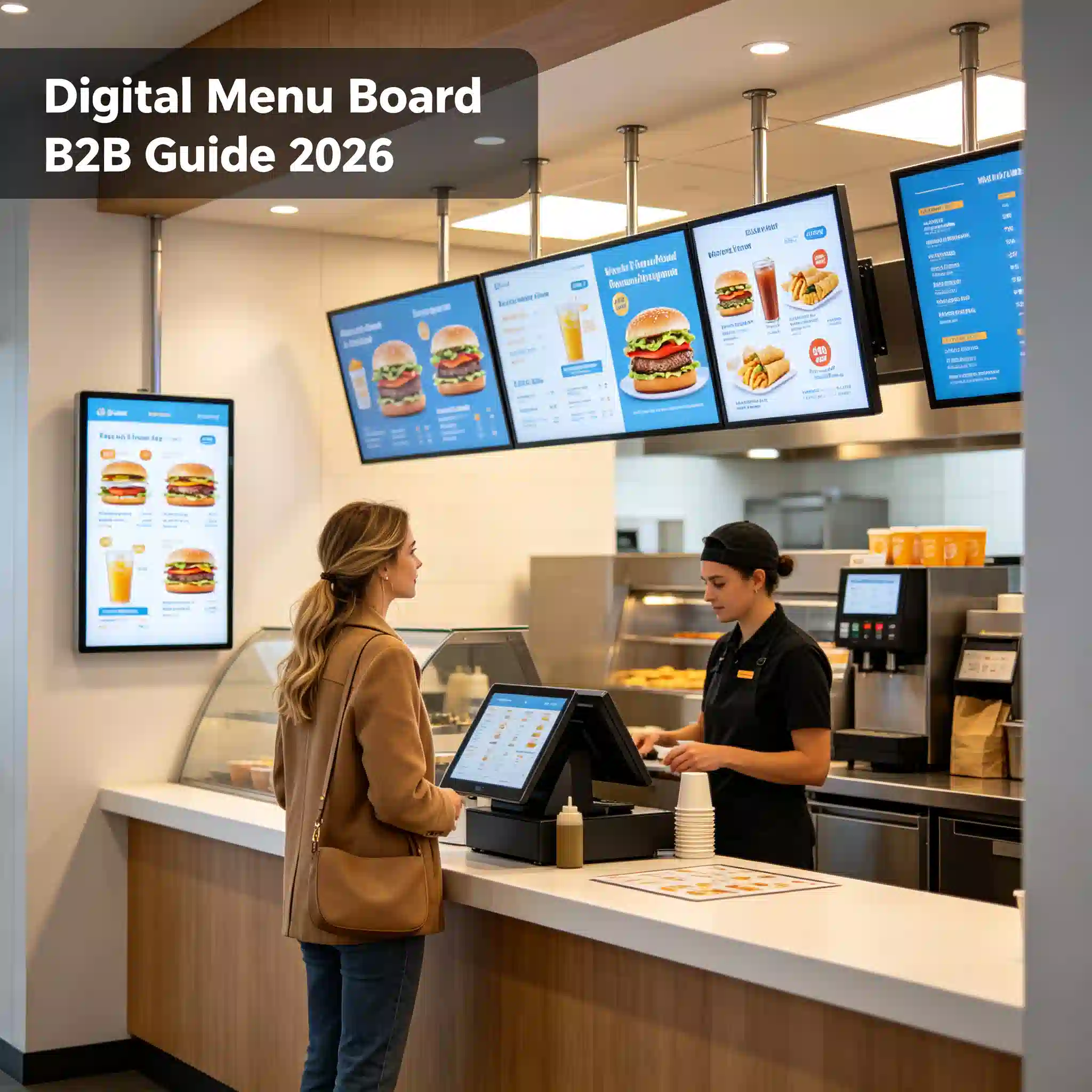 Digital Menu Board: The Complete B2B Guide