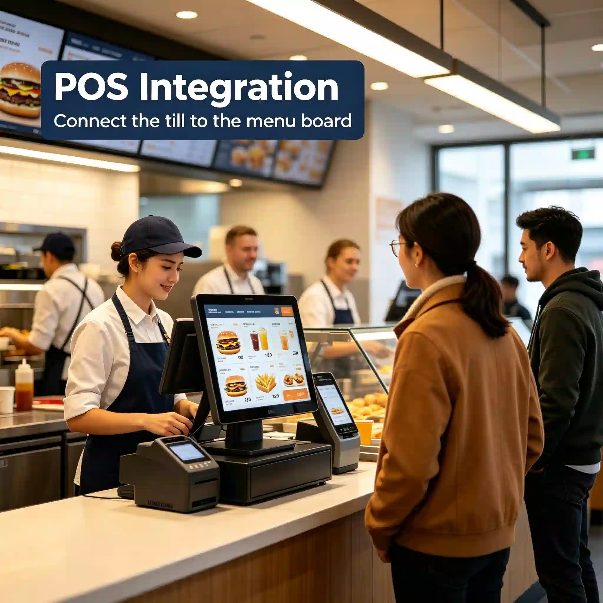 Digital Menu Board POS Integration: How It Works & Benefits