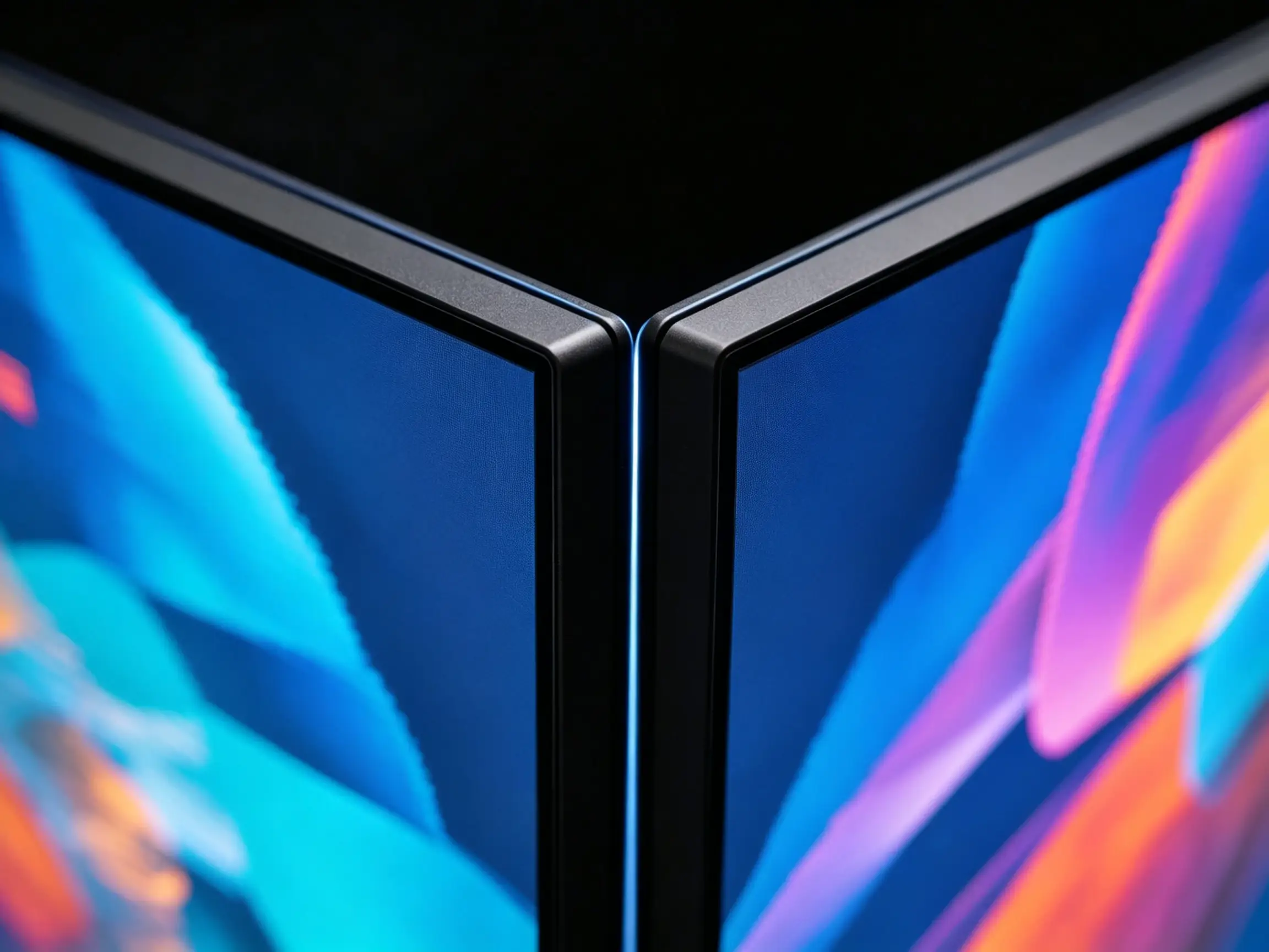Qtenboard ultra-narrow bezel LCD video wall 0.88mm seamless splicing