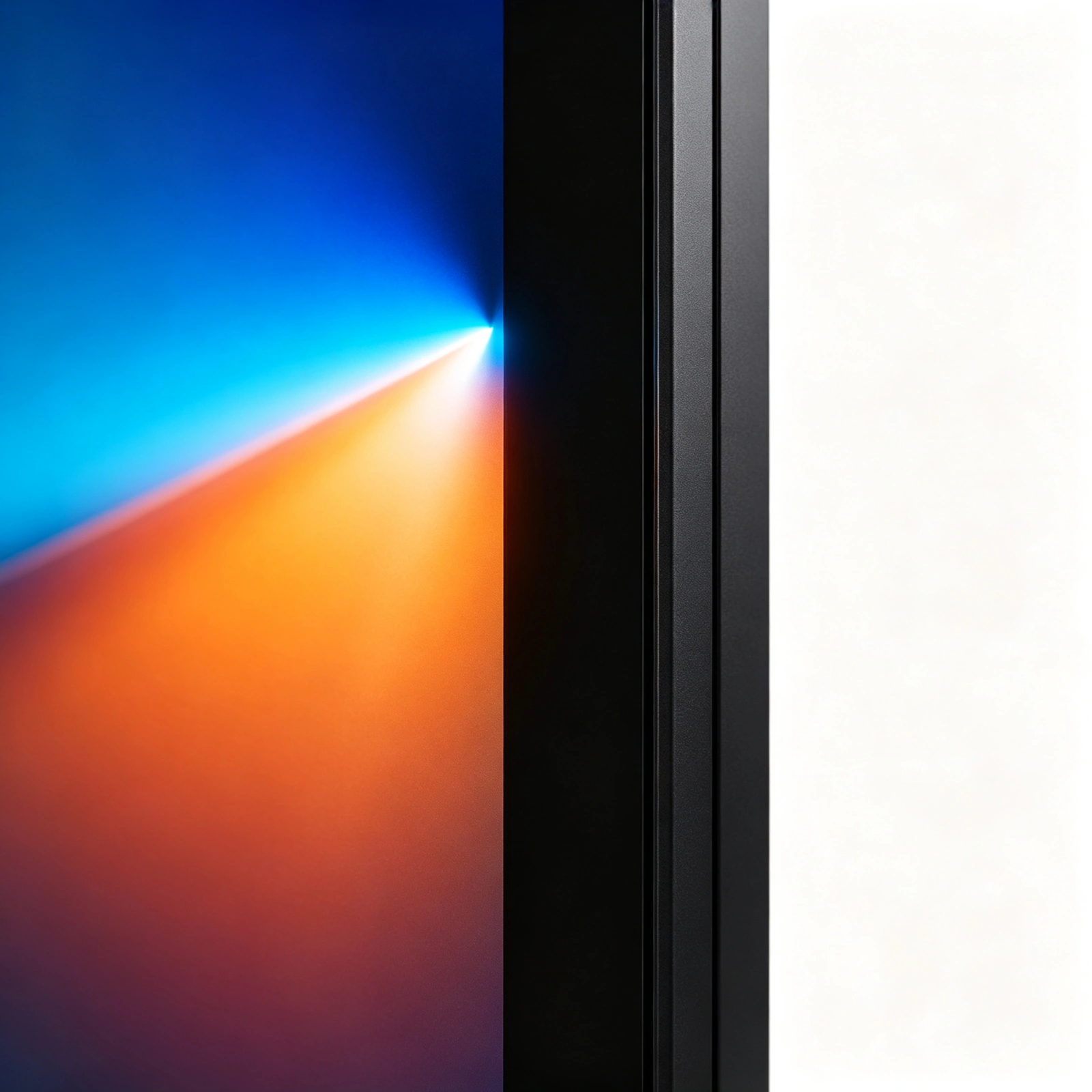 Close-up of 1920x1080 resolution LCD panel on dual-screen elevator display showing 178-degree wide viewing angle and vivid color reproduction