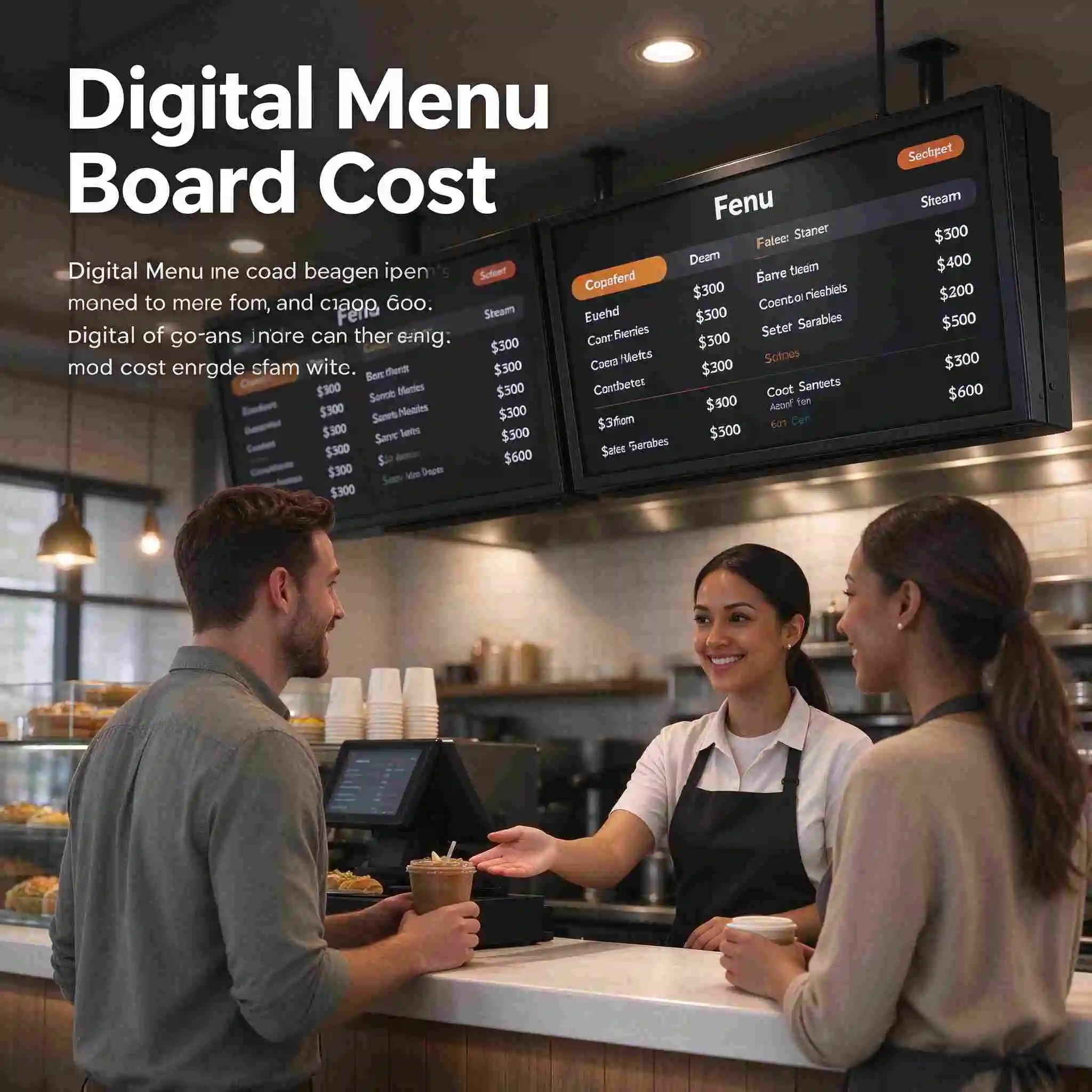Digital Menu Price: Menu Board Cost & ROI Guide