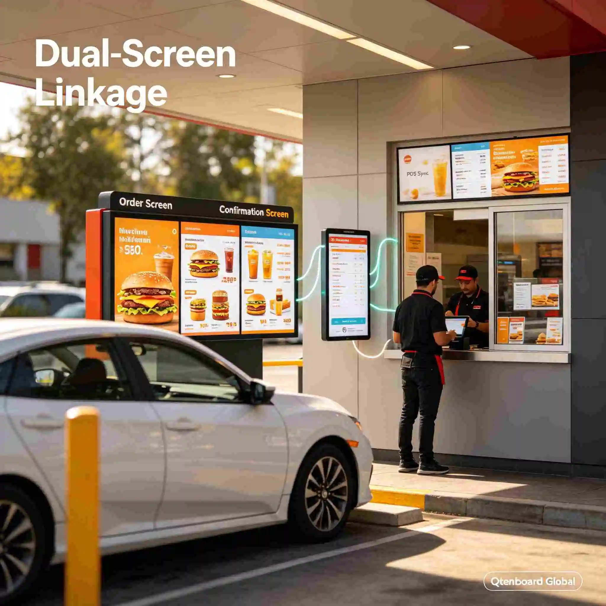 Drive-Thru Digital Menu Boards: Complete Guide for QSR Brands