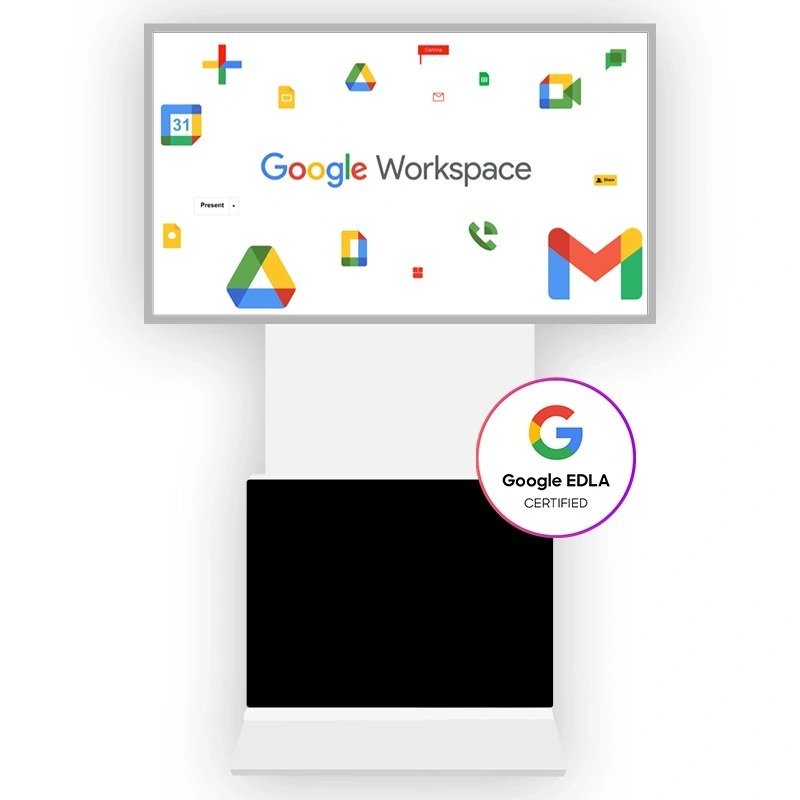Google Play Store compatible Qtenboard rotating digital signage CMS