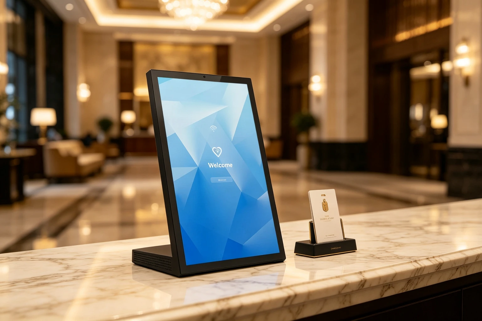 Hotel Reception Welcome Kiosk