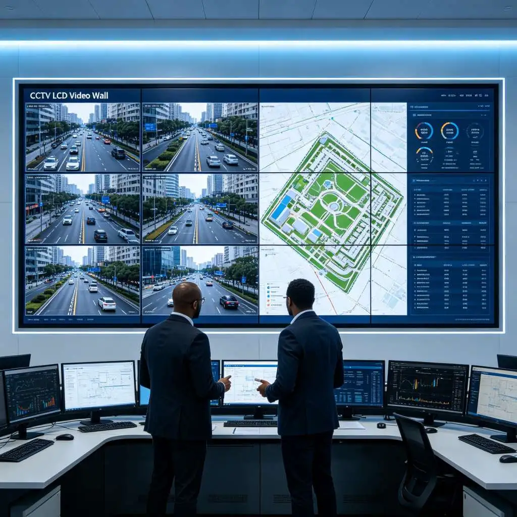CCTV LCD Video Wall Procurement & Deployment Complete Guide For System Integrators Qtenboard