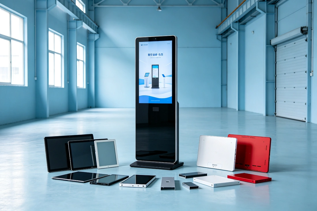 OEM ODM customization options for Qtenboard rotating digital signage manufacturer