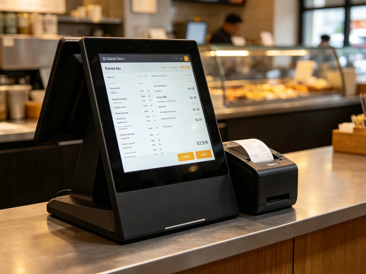 Qtenboard menu board POS system integration restaurant ordering