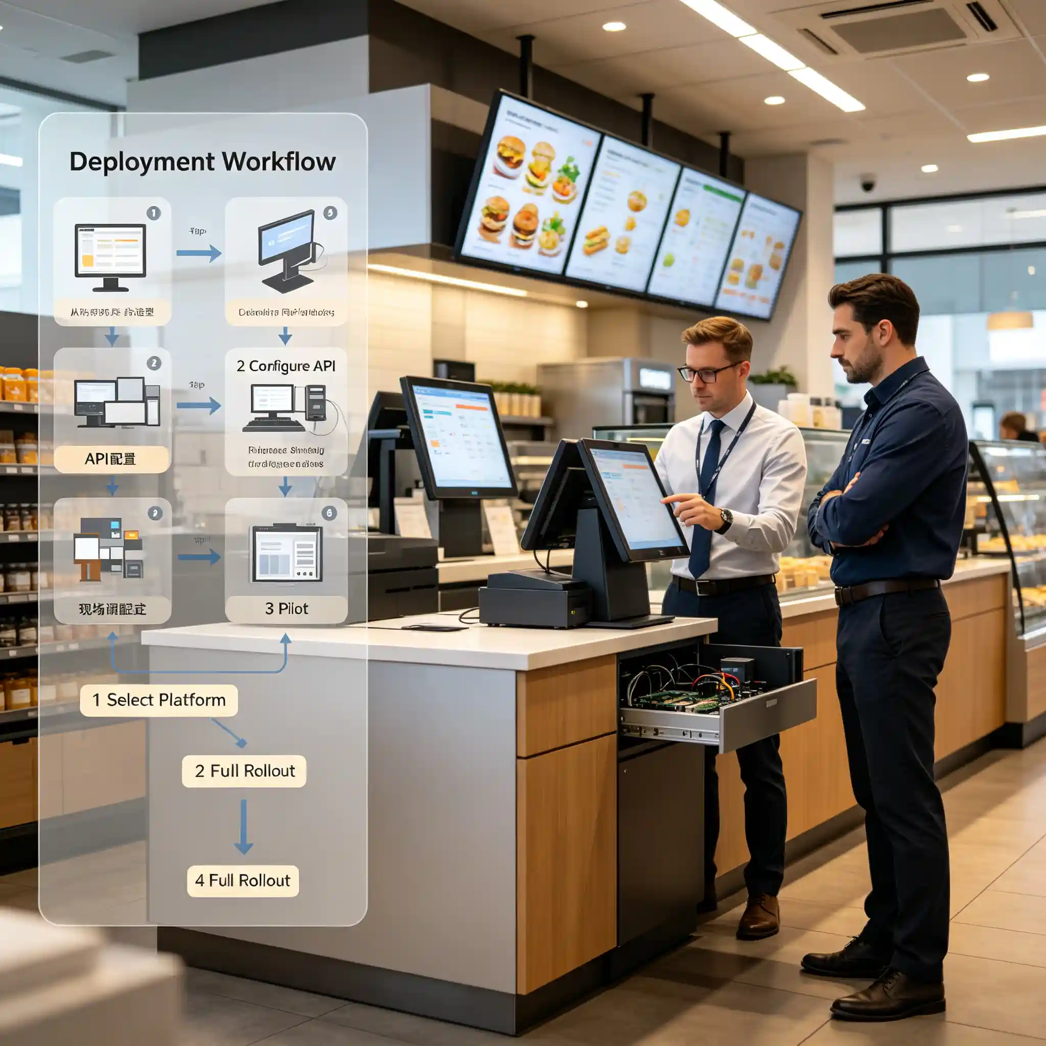 Sync EPOS Menu with Kiosks & Digital Signage Software Hardware Guide