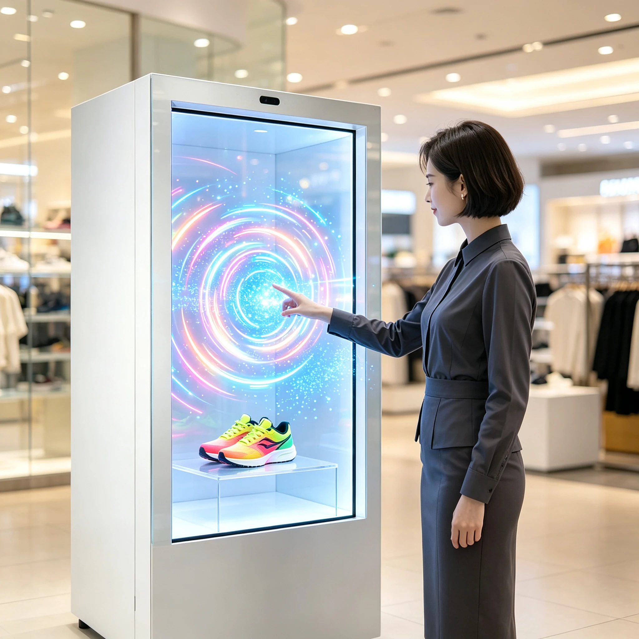 Retail Interactive Cabinet