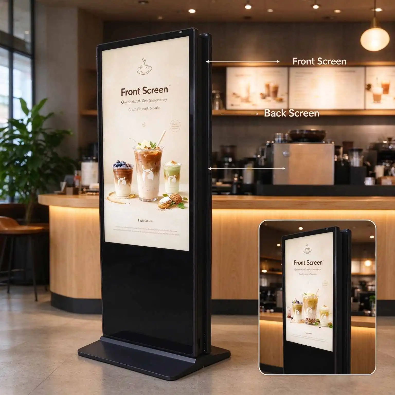 Freestanding Dual Screen Digital Signage: B2B Buyers Guide — Specs, OEM, Cost