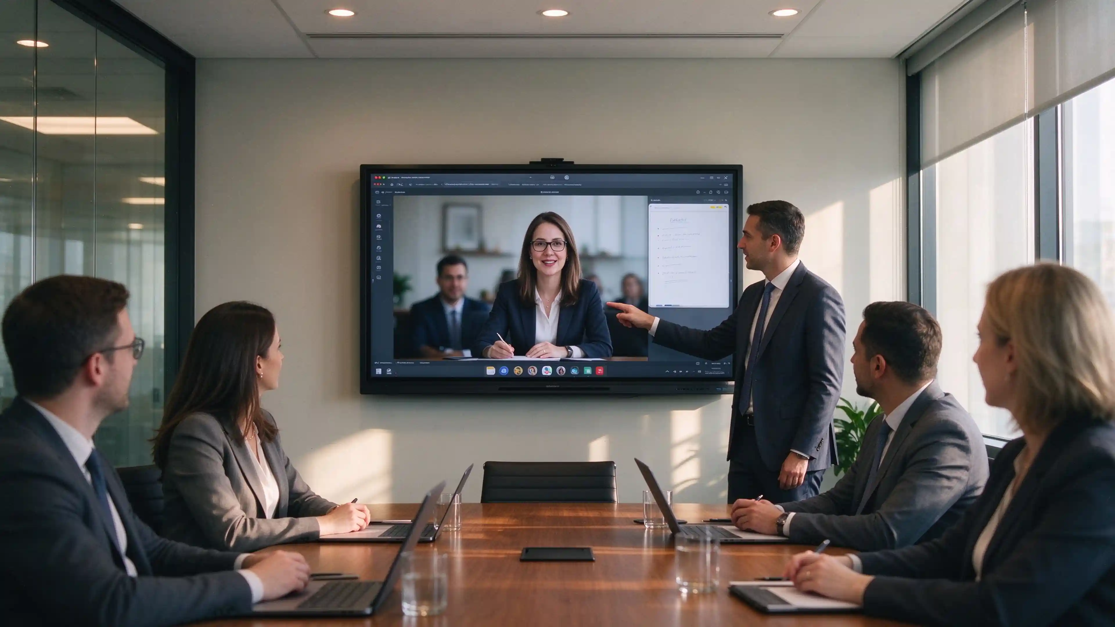 Conference room display solutions B2B integration guide