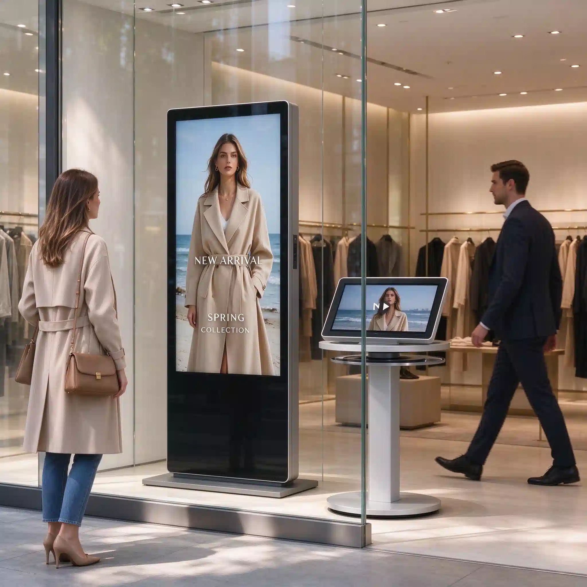 Where to Use a Vertical Advertising Machine: Retail, Malls, Outdoor & Events Rotating Signage Platform Guide